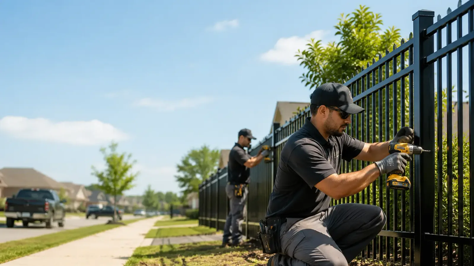Metal Fence Installation in Mount Sinai, NY
